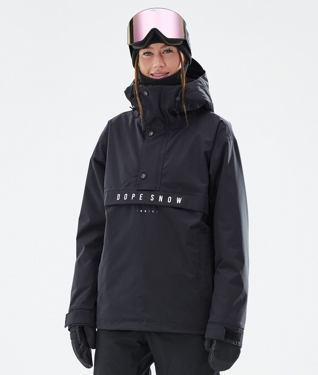 Women Dope Legacy W Snowboard Jackets Black | KOFVBRC-75