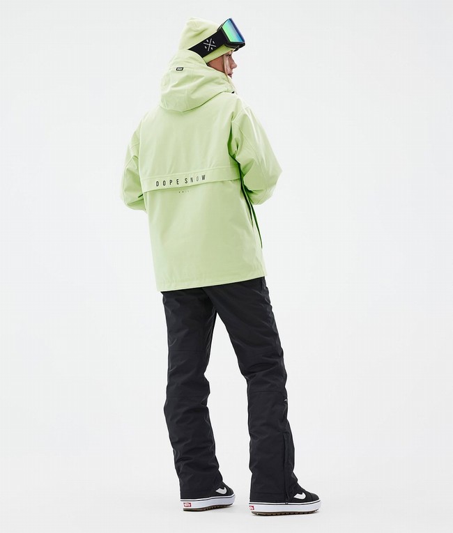 Women Dope Legacy W Snowboard Jackets Green | PNDJUBL-60