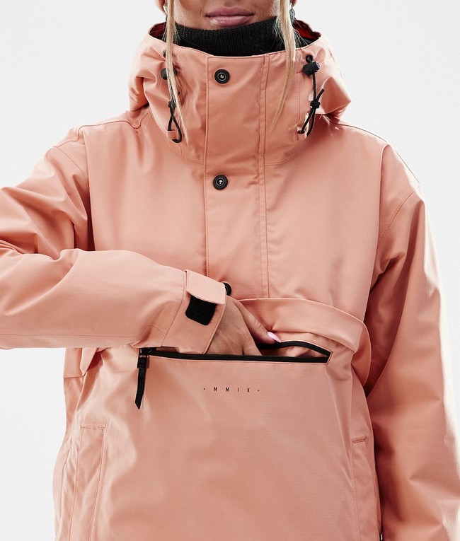 Women Dope Legacy W Snowboard Jackets Pink | QXKZLSU-58