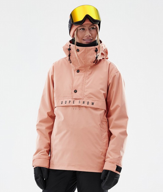 Women Dope Legacy W Snowboard Jackets Pink | QXKZLSU-58