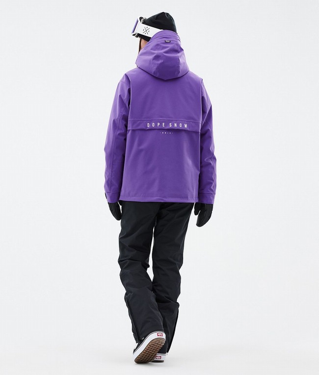 Women Dope Legacy W Snowboard Jackets Purple | COAVIXU-70