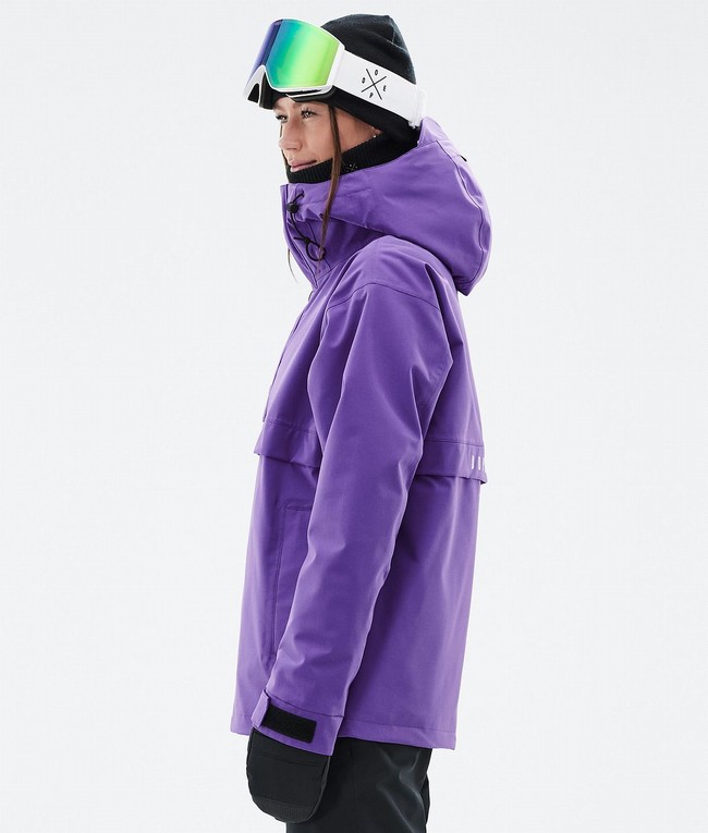 Women Dope Legacy W Snowboard Jackets Purple | COAVIXU-70