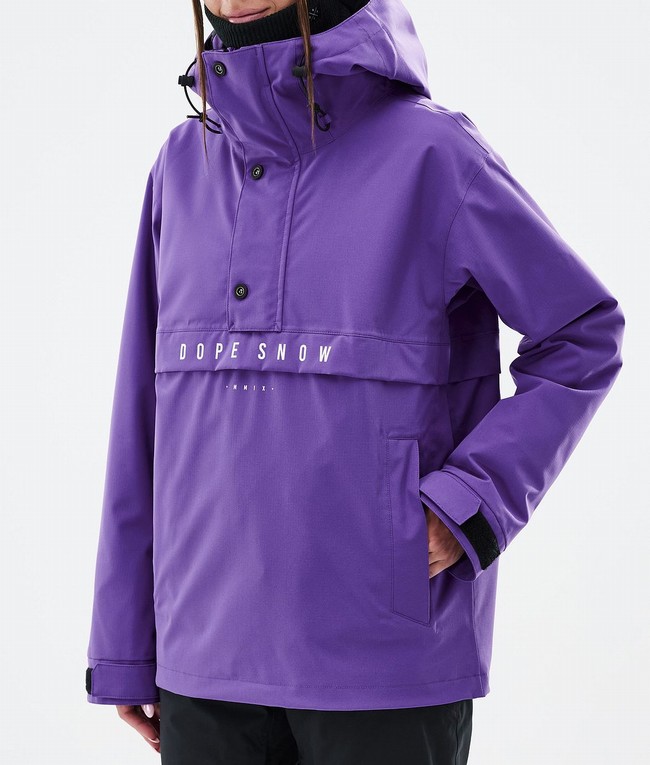 Women Dope Legacy W Snowboard Jackets Purple | COAVIXU-70