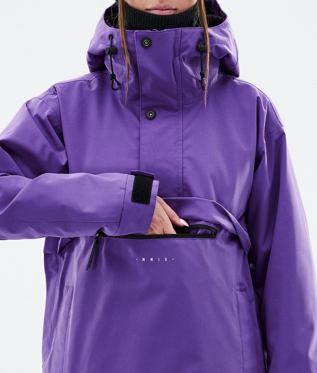 Women Dope Legacy W Snowboard Jackets Purple | COAVIXU-70