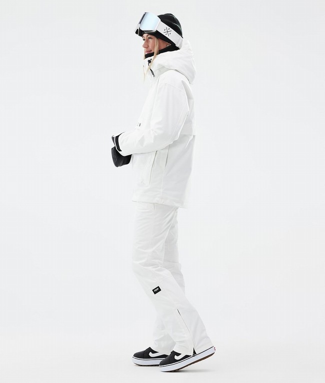 Women Dope Legacy W Snowboard Jackets White | MXWCTKP-21