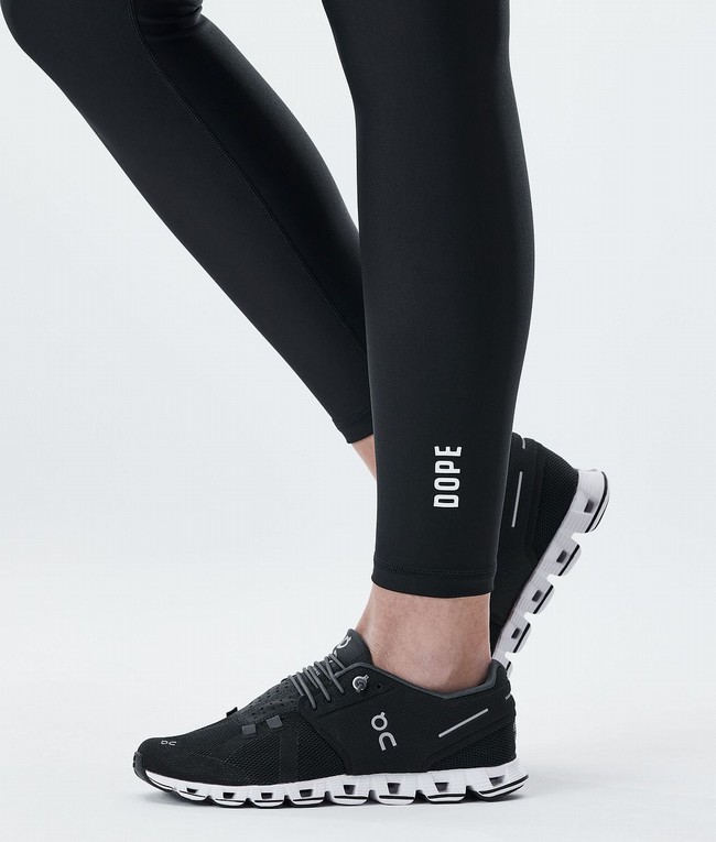 Women Dope Lofty Leggings Black | ADPJIUK-85