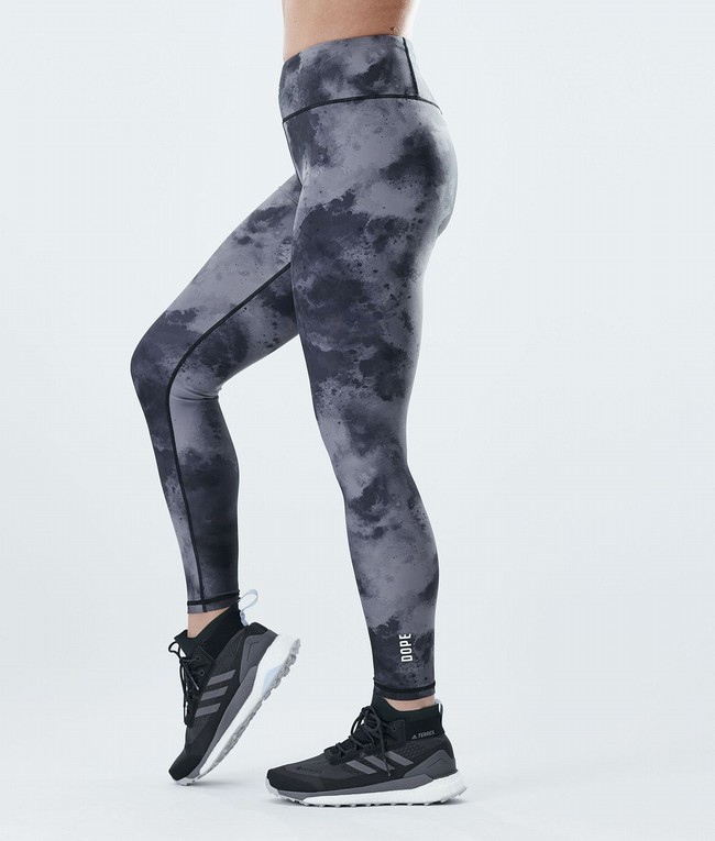 Women Dope Lofty Leggings Black | VEUDCKB-95