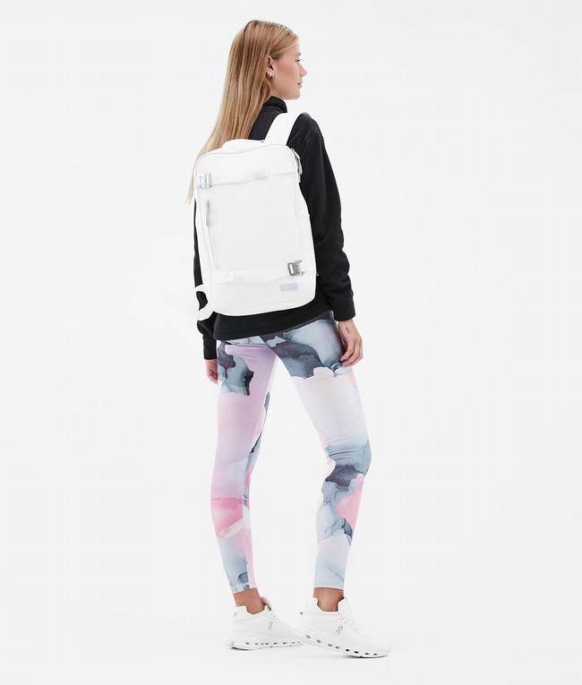 Women Dope Lofty Leggings Pink / Grey / White | AHKCMYI-92