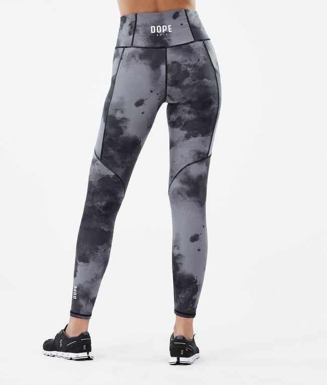 Women Dope Lofty Tech Leggings Black | EMLCJNP-08