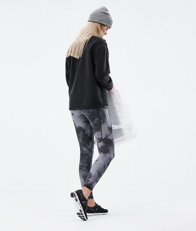 Women Dope Lofty Tech Leggings Black | EMLCJNP-08