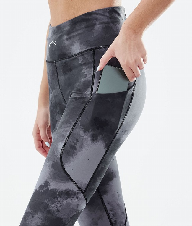 Women Dope Lofty Tech Leggings Black | EMLCJNP-08