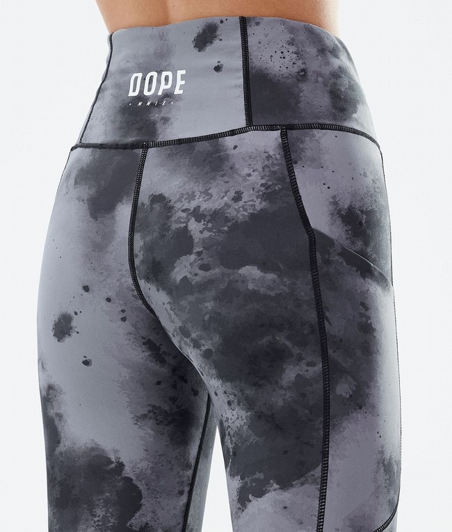 Women Dope Lofty Tech Leggings Black | EMLCJNP-08