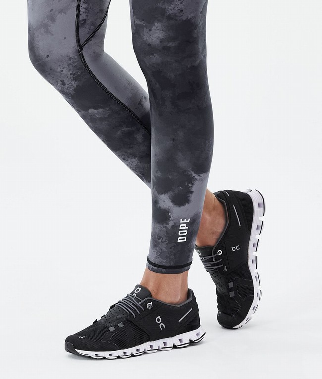 Women Dope Lofty Tech Leggings Black | EMLCJNP-08