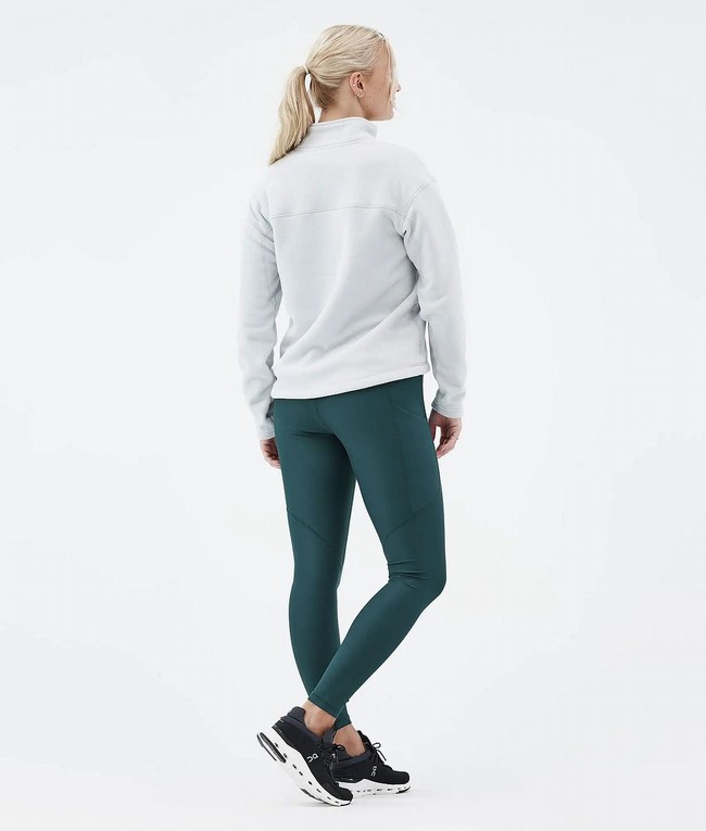 Women Dope Lofty Tech Leggings Green | VQMKBGO-51