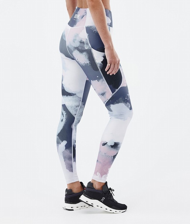 Women Dope Lofty Tech Leggings Multicolor | ZXEVYBK-51