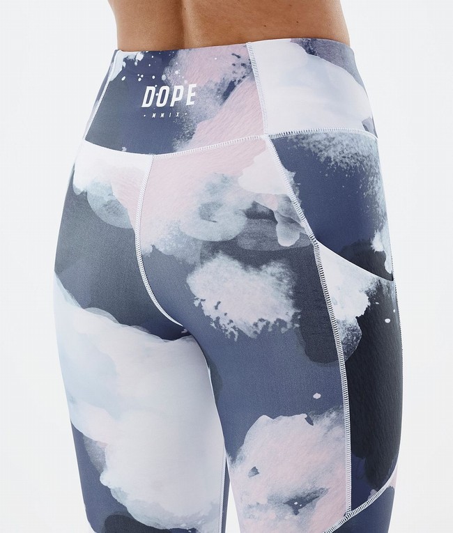 Women Dope Lofty Tech Leggings Multicolor | ZXEVYBK-51