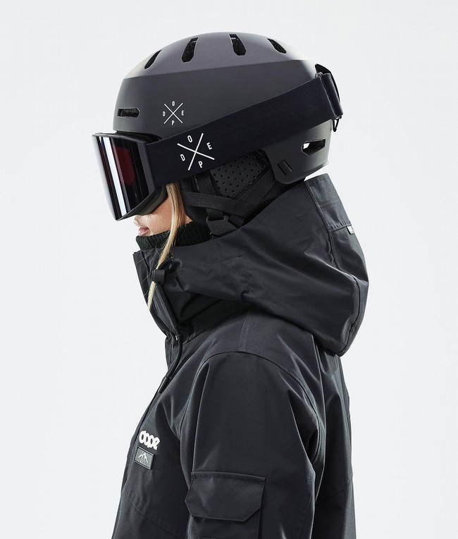 Women Dope Macon 2.0 Helmets Black / Black | MABJPCG-19