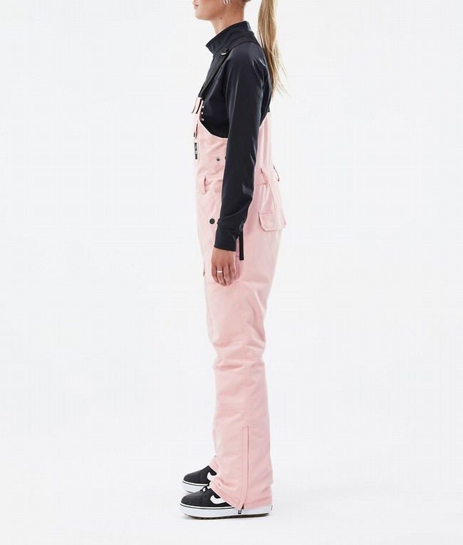 Women Dope Notorious B.I.B W 2022 Snowboard Pants Pink | URXDHPF-17