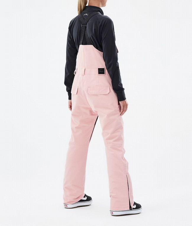 Women Dope Notorious B.I.B W 2022 Snowboard Pants Pink | URXDHPF-17