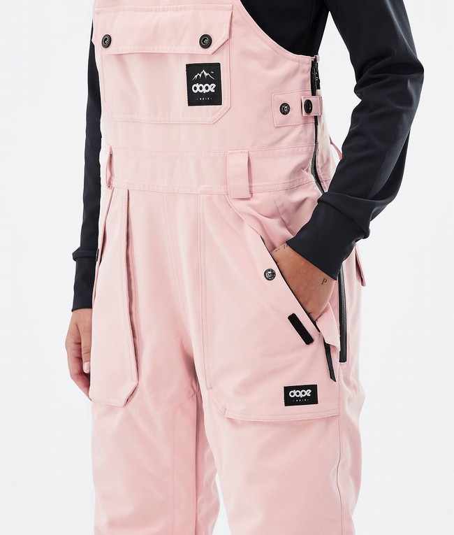 Women Dope Notorious B.I.B W 2022 Snowboard Pants Pink | URXDHPF-17