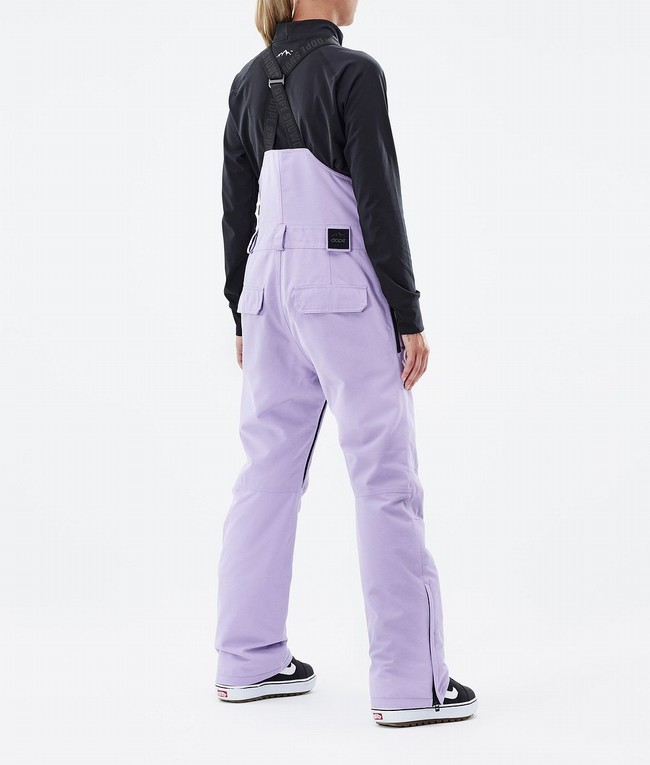 Women Dope Notorious B.I.B W 2022 Snowboard Pants Purple | KOHDQVM-92