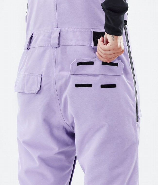 Women Dope Notorious B.I.B W 2022 Snowboard Pants Purple | KOHDQVM-92