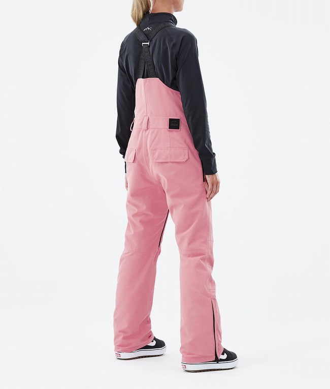 Women Dope Notorious B.I.B W 2022 Snowboard Pants Pink | GEMJAOF-91