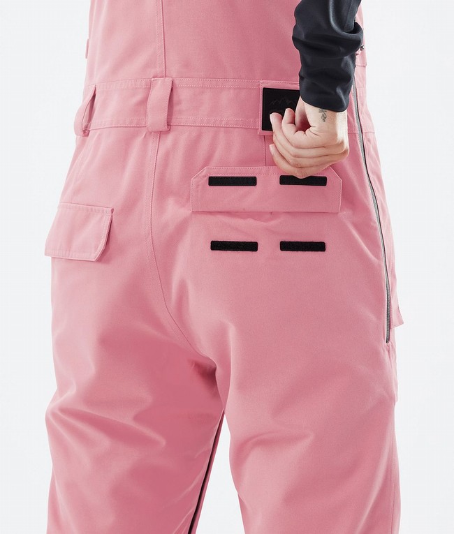 Women Dope Notorious B.I.B W 2022 Snowboard Pants Pink | GEMJAOF-91