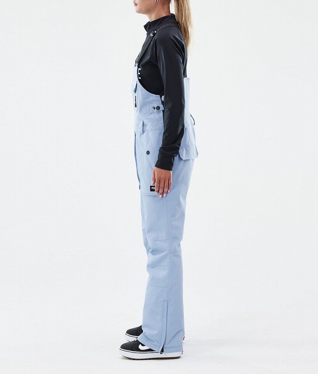 Women Dope Notorious B.I.B W Snowboard Pants Light Blue | ANJIWRE-40