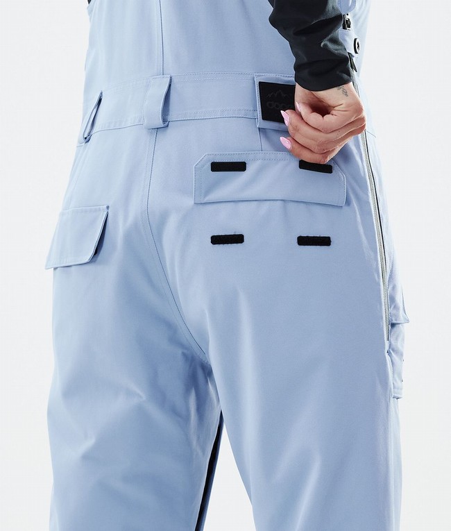 Women Dope Notorious B.I.B W Snowboard Pants Light Blue | ANJIWRE-40