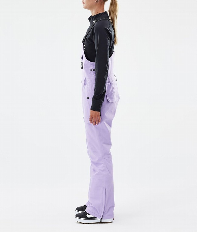 Women Dope Notorious B.I.B W Snowboard Pants Purple | AHQWSGK-52