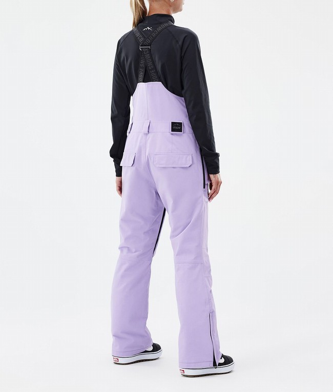 Women Dope Notorious B.I.B W Snowboard Pants Purple | AHQWSGK-52