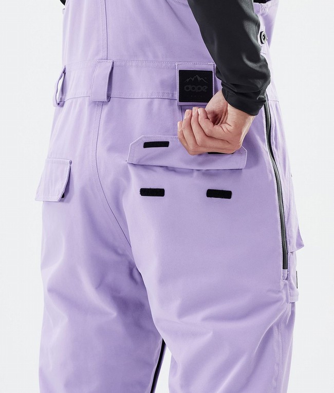 Women Dope Notorious B.I.B W Snowboard Pants Purple | AHQWSGK-52