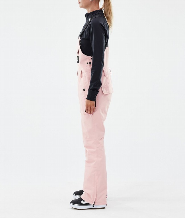 Women Dope Notorious B.I.B W Snowboard Pants Pink | BMOTCLD-40