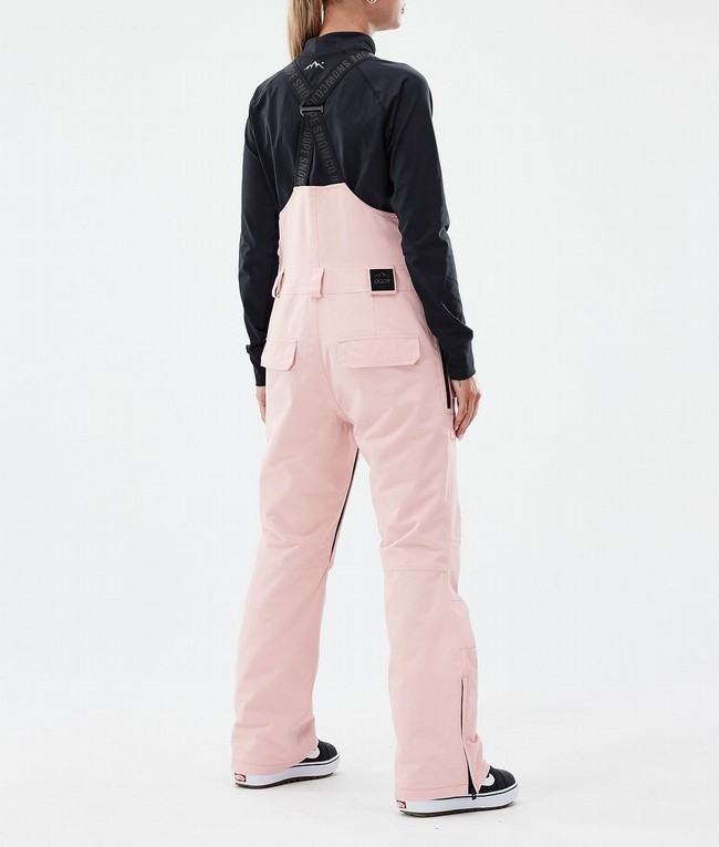 Women Dope Notorious B.I.B W Snowboard Pants Pink | BMOTCLD-40