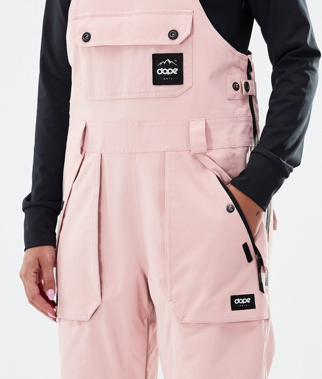 Women Dope Notorious B.I.B W Snowboard Pants Pink | BMOTCLD-40