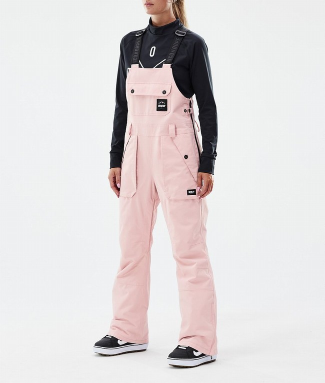 Women Dope Notorious B.I.B W Snowboard Pants Pink | BMOTCLD-40