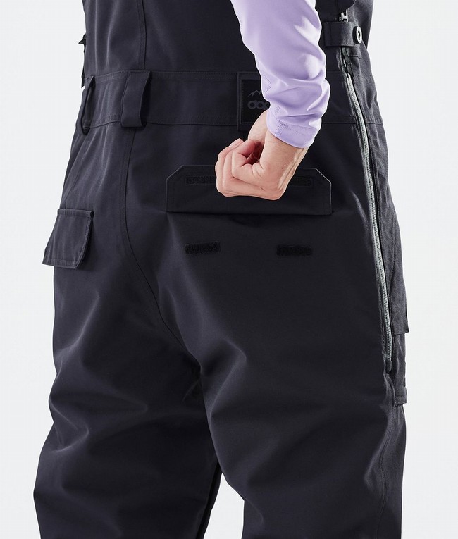 Women Dope Notorious B.I.B W Snowboard Pants Black | COHESNL-61