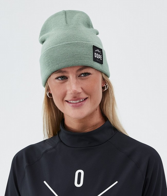 Women Dope Paradise 2022 Beanie Green | LTWEIMD-05