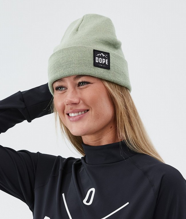 Women Dope Paradise 2022 Beanie Green | OXMGTLA-56