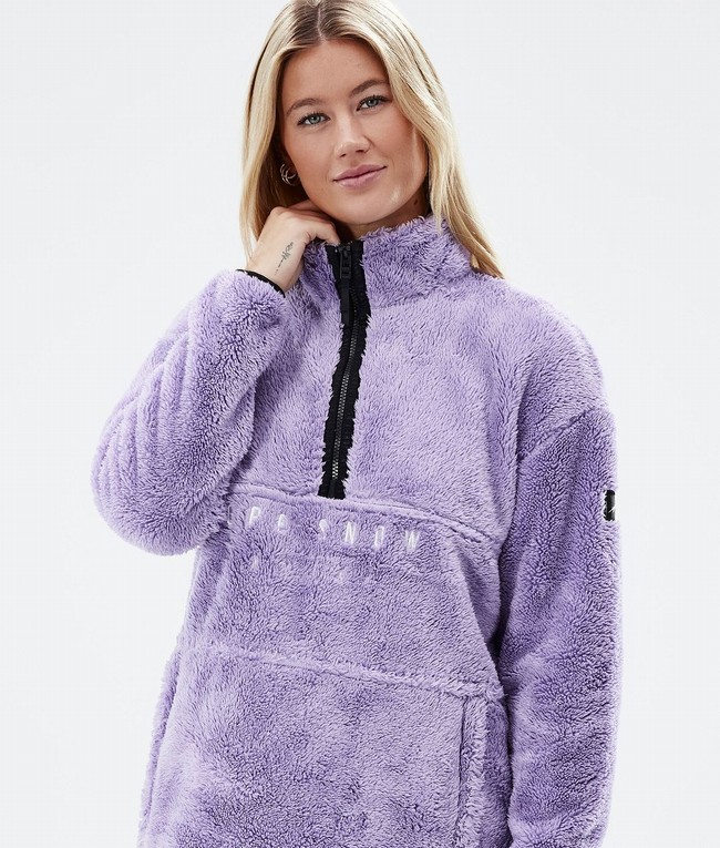 Women Dope Pile W 2022 Fleece Purple | UAKWGQL-67