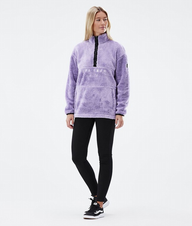 Women Dope Pile W 2022 Fleece Purple | UAKWGQL-67