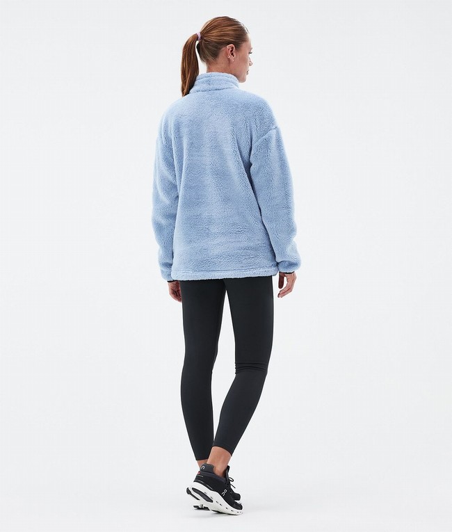 Women Dope Pile W Fleece Light Blue | XTPBEMY-34