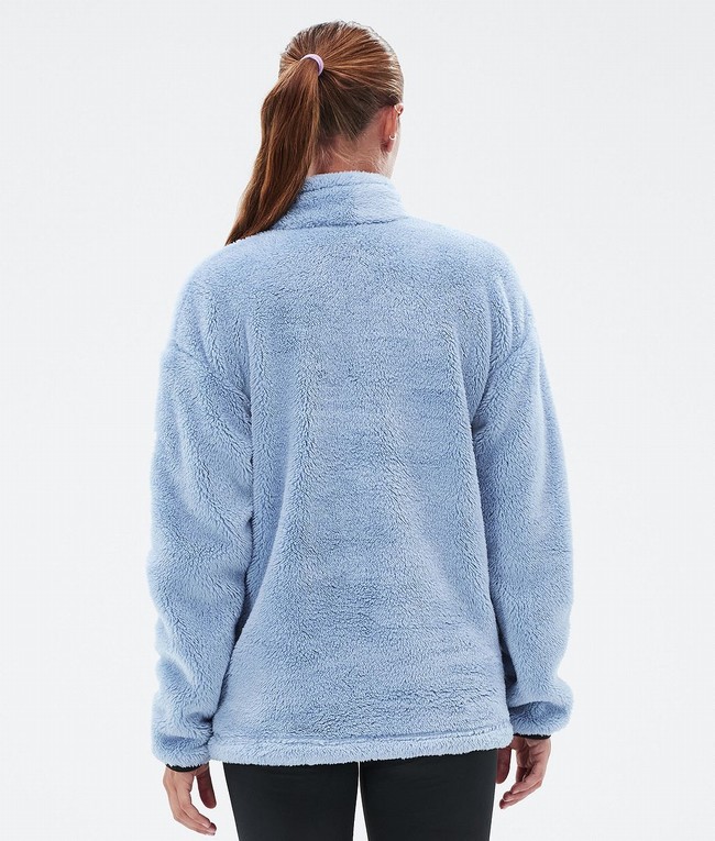 Women Dope Pile W Fleece Light Blue | XTPBEMY-34