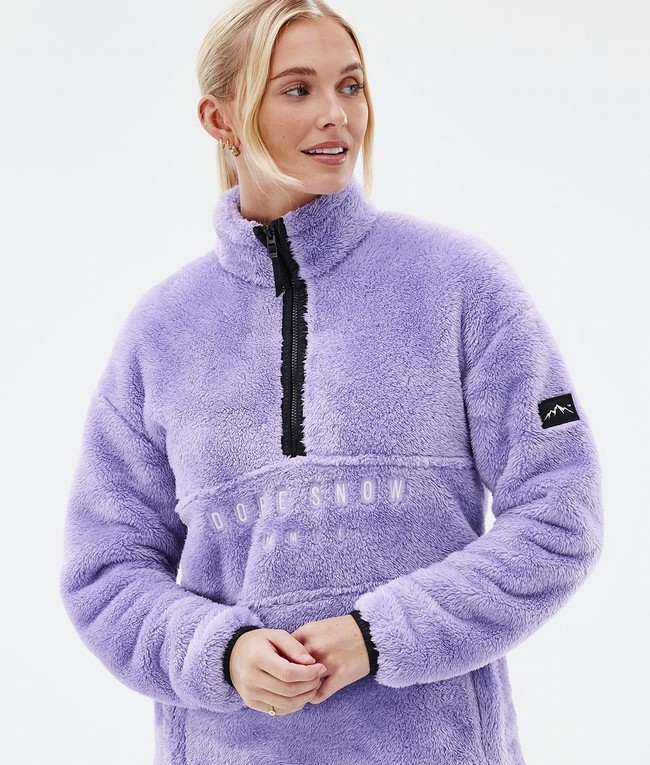 Women Dope Pile W Fleece Purple | TMHXFPA-24