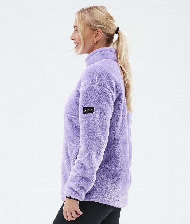 Women Dope Pile W Fleece Purple | TMHXFPA-24