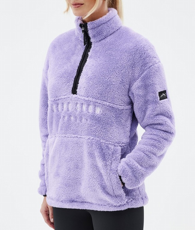 Women Dope Pile W Fleece Purple | TMHXFPA-24