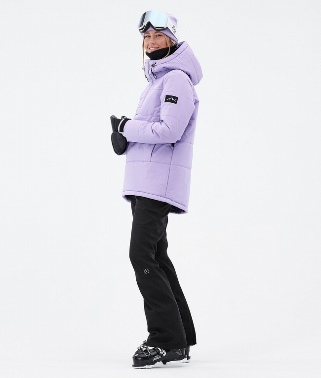 Women Dope Puffer W 2023 Ski Jackets Purple | UFKAWTZ-83