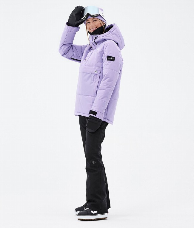 Women Dope Puffer W 2023 Snowboard Jackets Purple | FUWVSCK-48