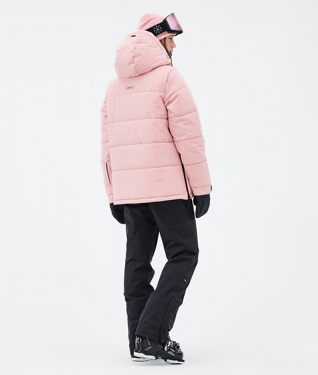 Women Dope Puffer W Ski Jackets Pink | AHILVFG-47